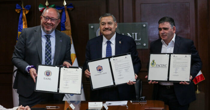 Firma UANL acuerdo de colaboración con la Universidad de Córdoba